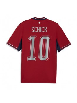 Tjeckien Patrik Schick #10 Replika Hemmakläder VM 2026 Kortärmad